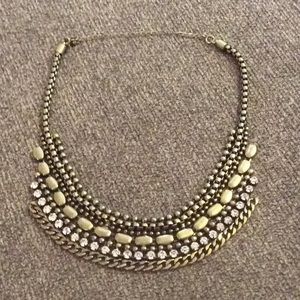 Antique gold choker necklace
